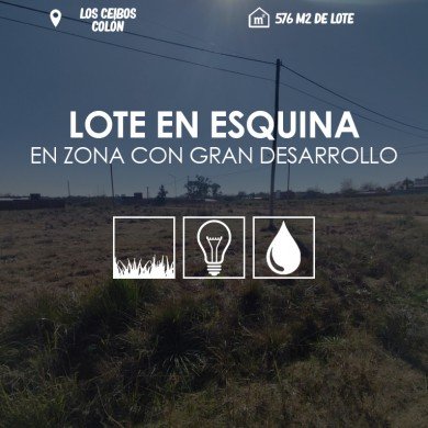 Lote pasaje casi Diaz Vélez- Colon ER