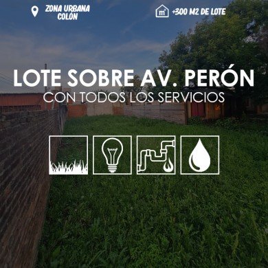 Lote Perón casi Paysandú- Colon ER