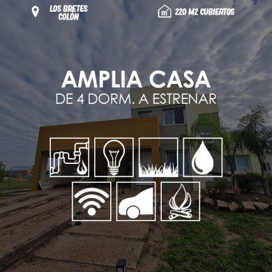 Casa los lapachos/ Los Bretes- Colon ER
