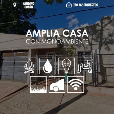 Casa en Monteagudo casi Moreno- Colon ER