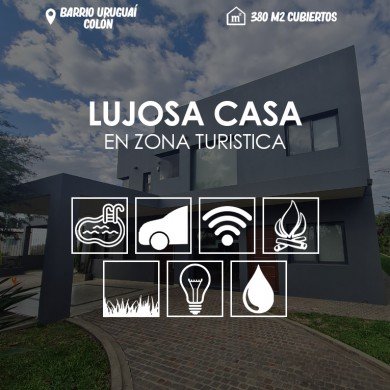 Casa en barrio Uruguai- Colon ER