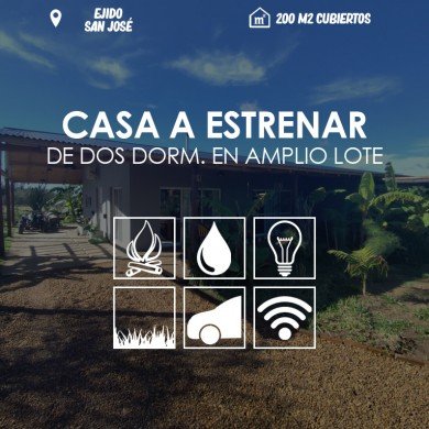 Casa en la zona ejido- San Jose