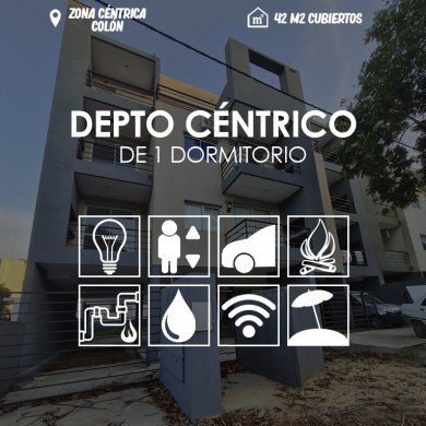 Depto en Moreno casi Brown- Colon ER