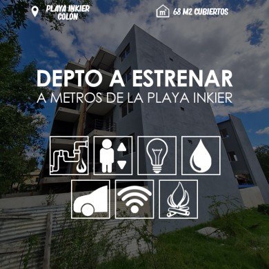 Depto en Evita c/ Alem. Vista al rio- Colon ER