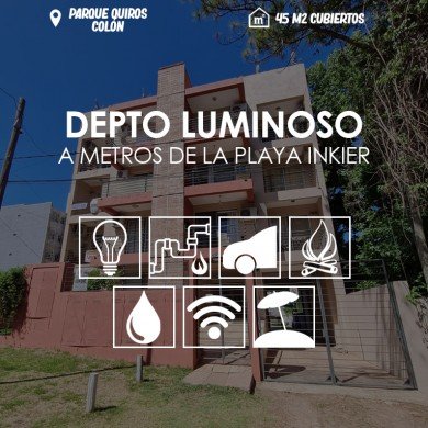 Depto Alem casi Evita- Colon ER